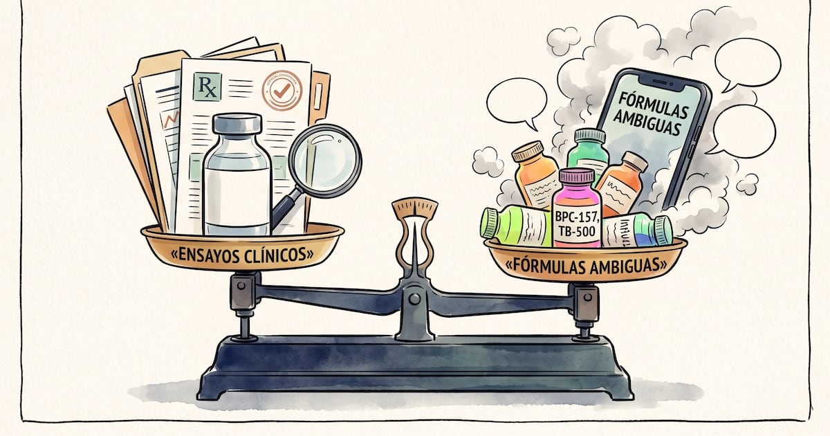 Péptidos bajo la lupa: por qué un mismo rótulo puede ocultar promesas muy distintas para la salud