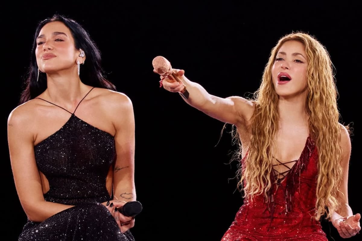 Shakira y Dua Lipa: el cruce que faltaba, en Madrid y a todo lujo