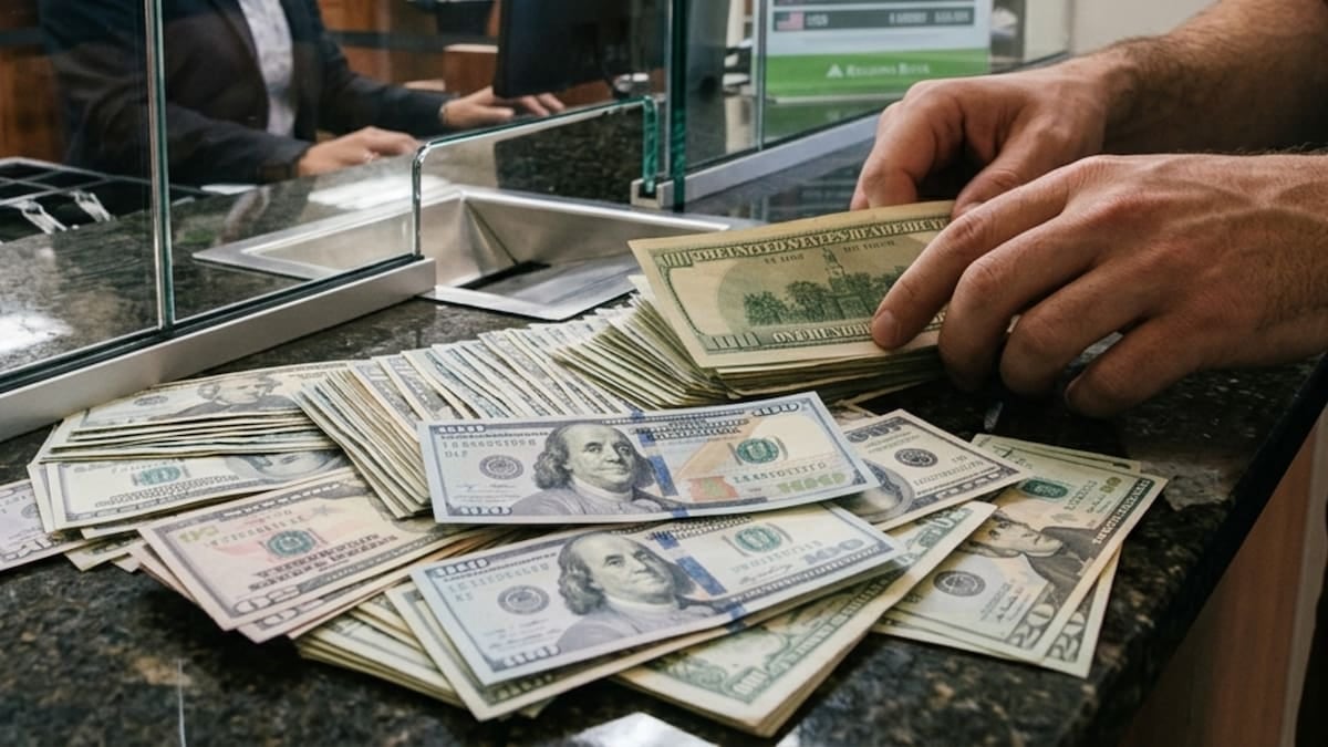 El dólar oficial cerró en $1540 y el blue se vendió a $1545, a la espera de la rueda del martes