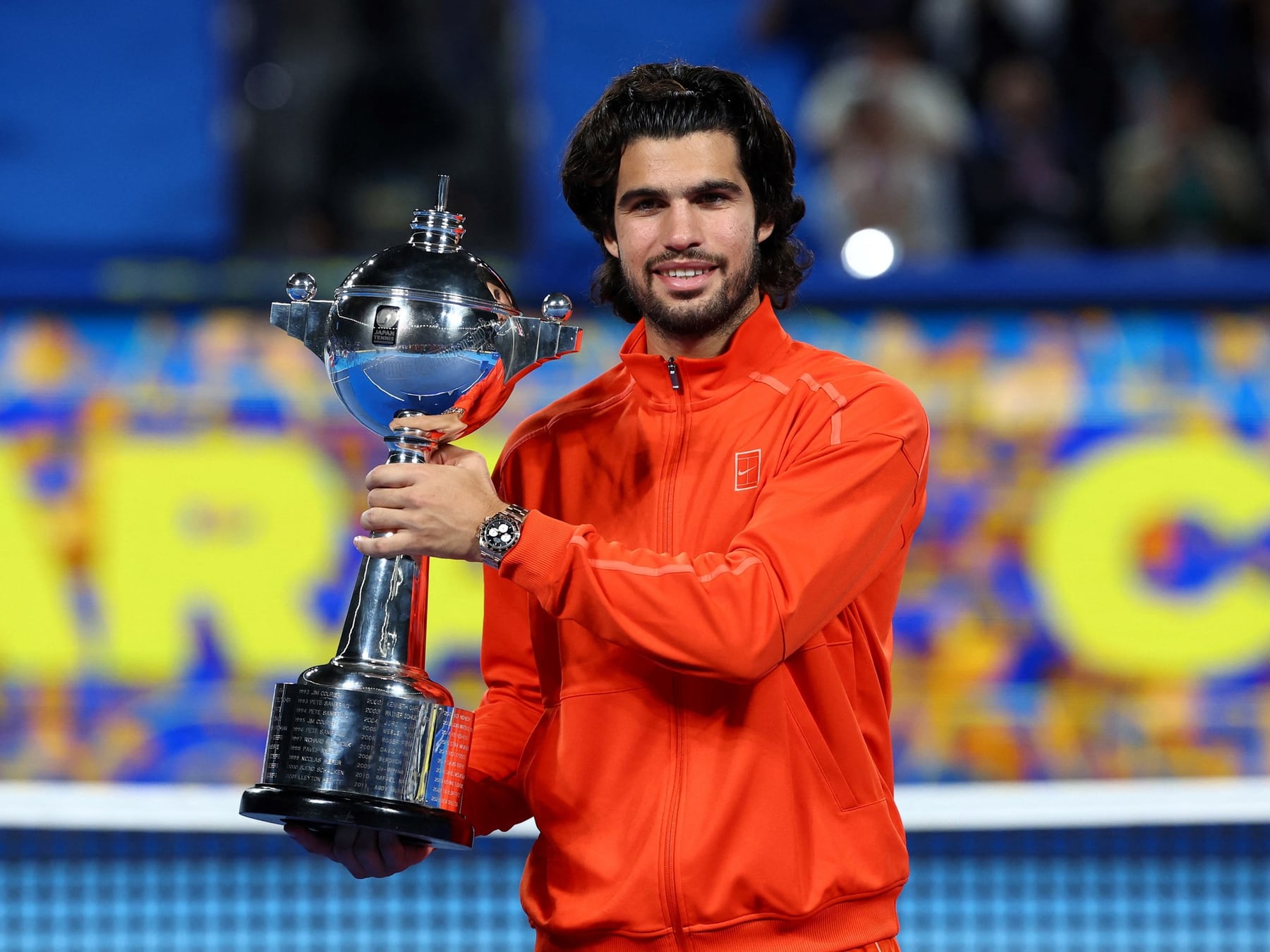 Alcaraz volvió a sonreír en Tokio y se prendió al Top 3 histórico de los más ganadores españoles