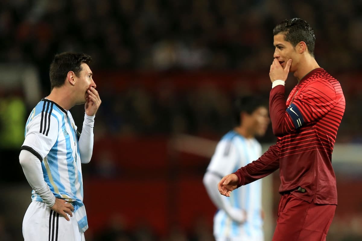 Cristiano se quedó con los botines puestos y se fue de la selección: lo de Messi, otro cuento