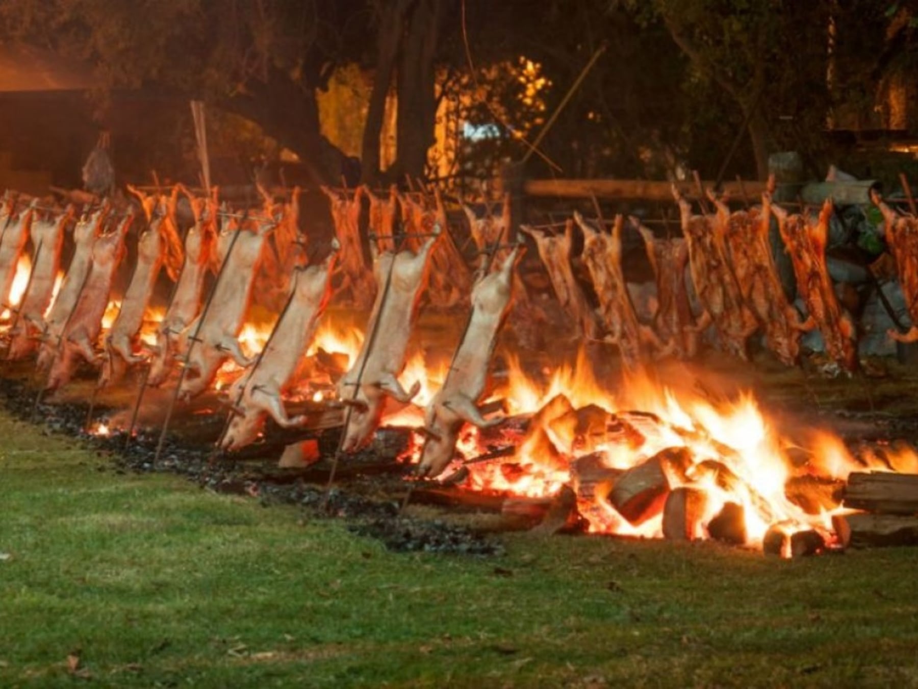 Finde largo con hambre: la ruta de las fiestas que mezclan mozzarella, cordero y tortas fritas