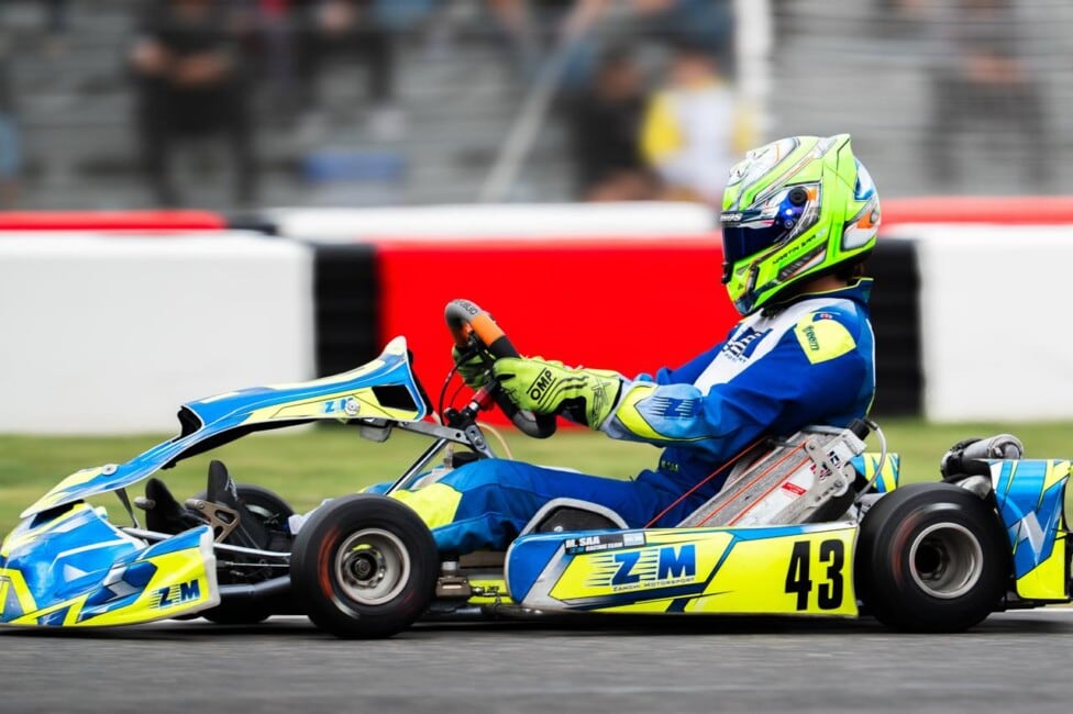 El Rayito no pudo brillar en la final: Saa cerró 31° en el Mundial de Karting de Viterbo