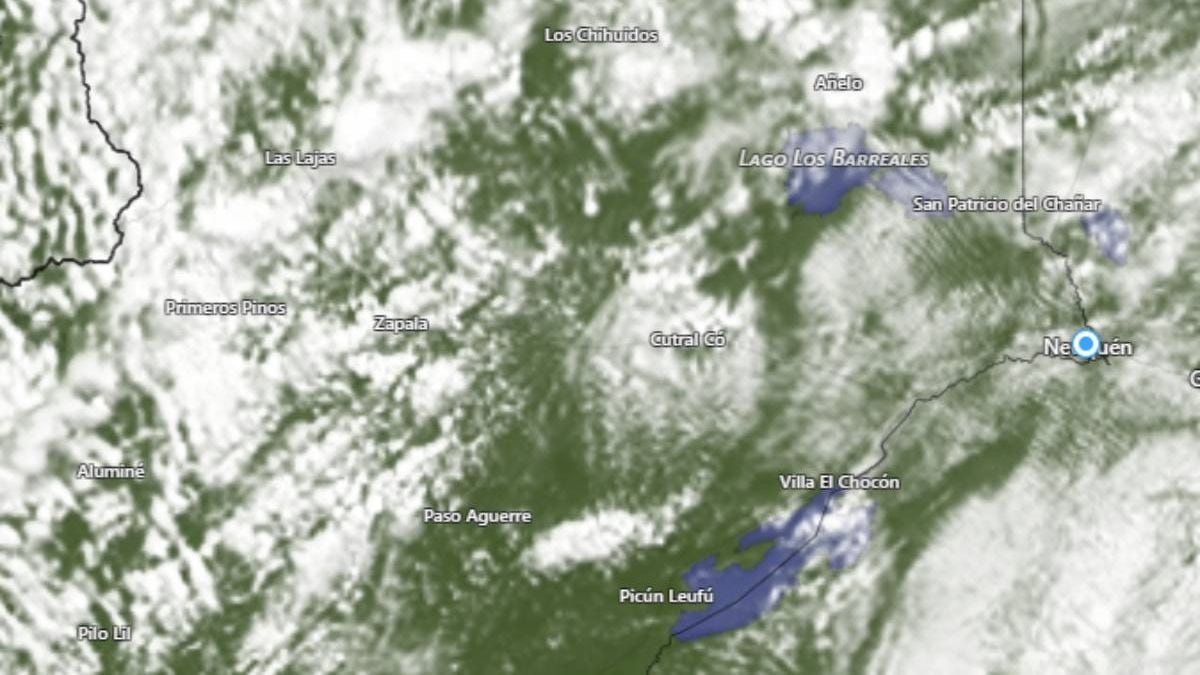Neuquén se prepara para una semana de cielo pesado, lluvias aisladas y viento en aumento
