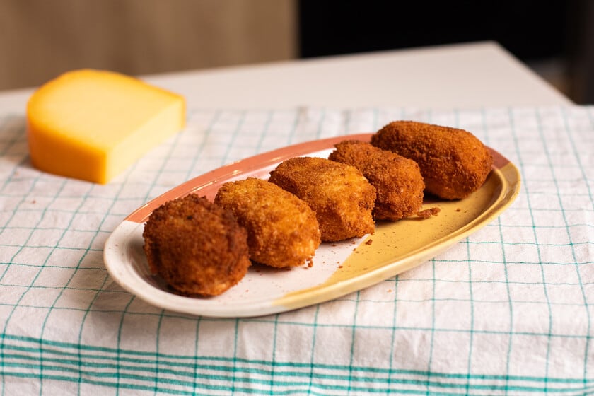 Croquetas de calabaza y queso: una masa sin bechamel que se sostiene con parmesano y doble rebozado
