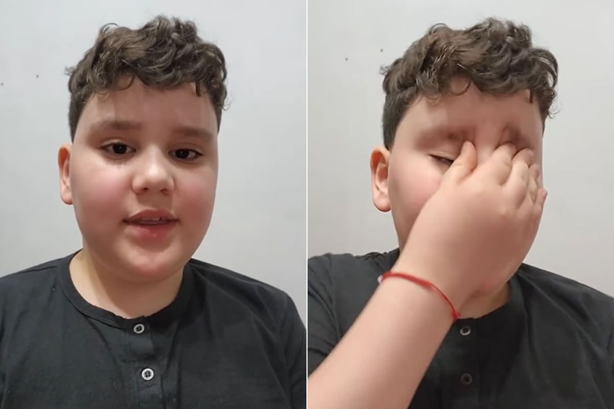Un nene de nueve años les pidió por favor que dejen de pegarle en las redes y a nadie le tiembla el pulso