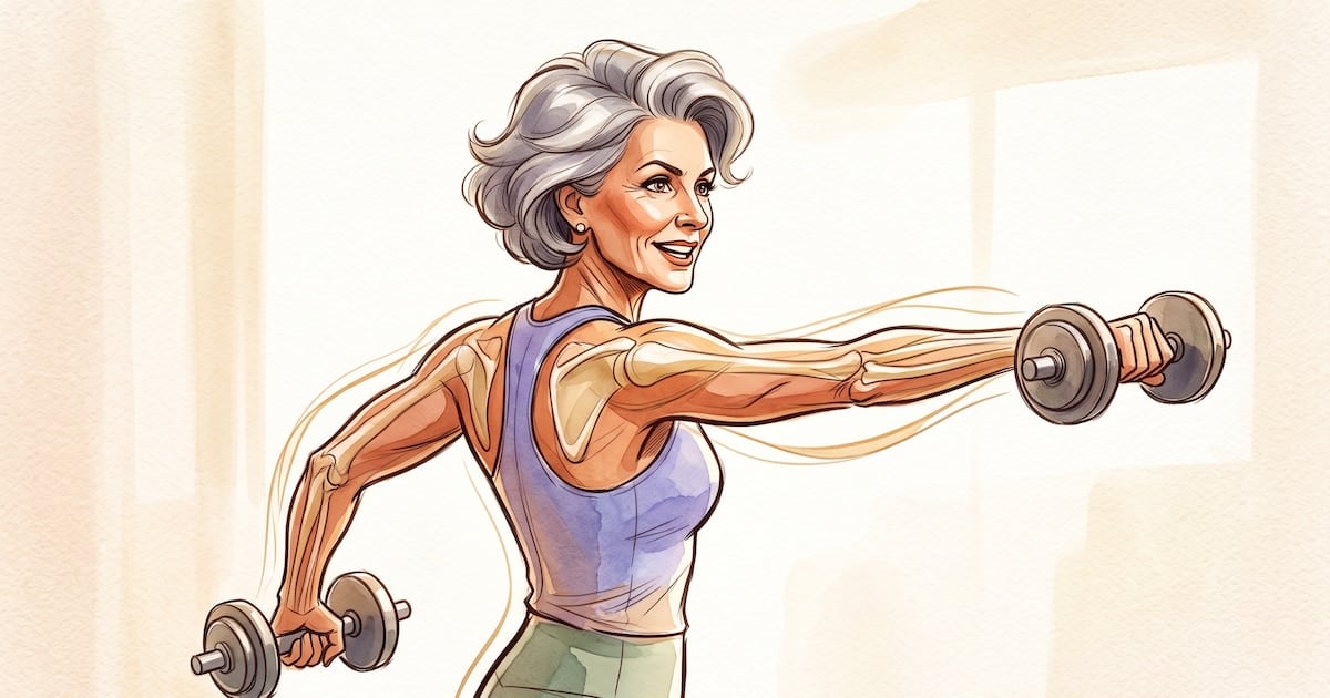 La fuerza como aliada frente a la pérdida ósea y muscular que llega con la menopausia