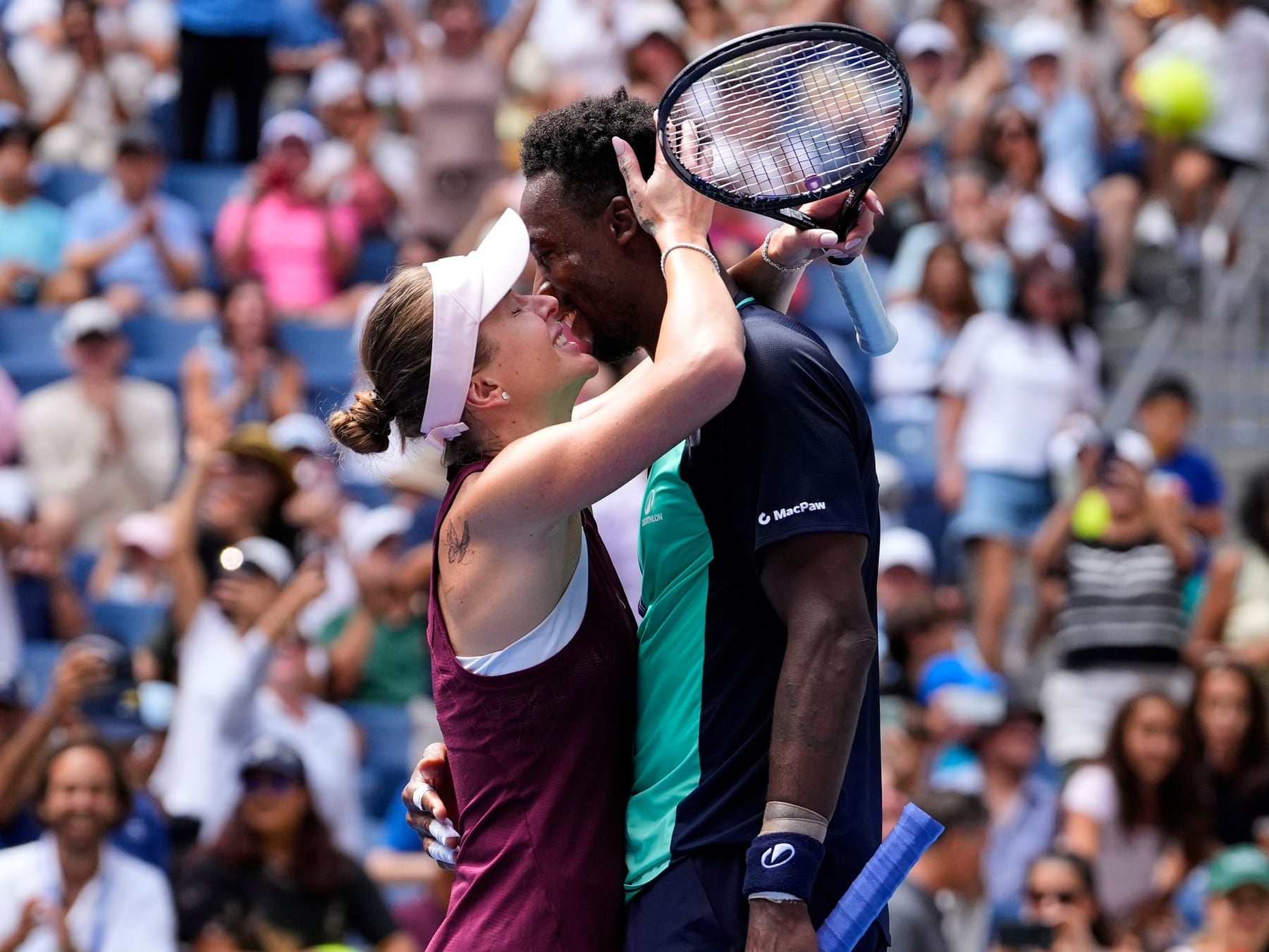 Svitolina se baja del matrimonio: la guerra le ganó a la raqueta y a Monfils